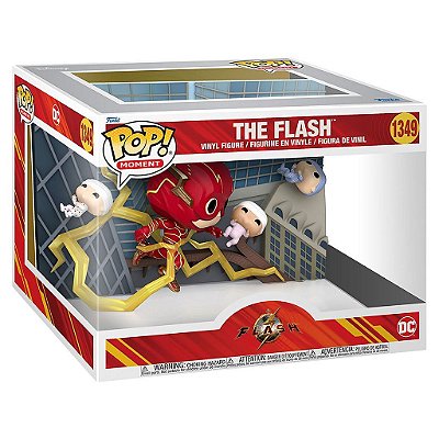 Funko Pop The Flash Movie - The Flash #1349 Vinil 9,5 cm Oficial Funko
