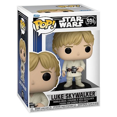 Funko Pop Star Wars Swnc - Luke Skywalker #594 Vinil 9,5 cm Oficial Funko