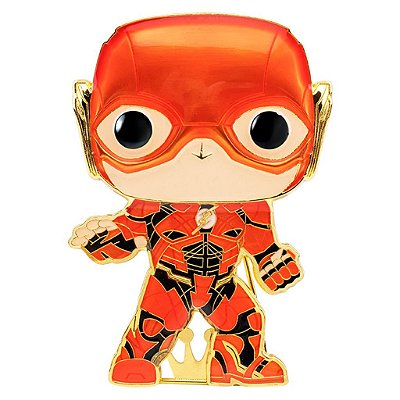Funko Pop Pins.Heroes - The Flash #43722 Vinil 9,5 cm Oficial Funko