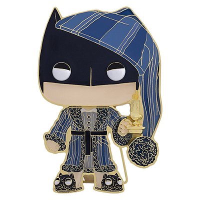 Funko Pop Pins.Heroes - Batman Holiday #43721 Vinil 9,5 cm Oficial Funko