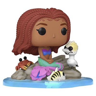 Funko Pop Disney Little Mermaid Movie - Ariel Friends #1367 Vinil 9,5 cm Oficial Funko