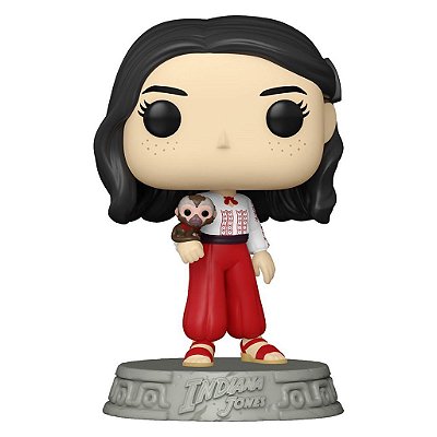 Funko Pop Indiana Jones Raiders Of The Lost Ark - Marion Ravenwood #1351 Vinil 9,5 cm Oficial Funko