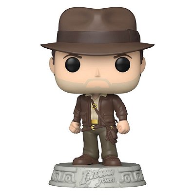 Funko Pop Indiana Jones Raiders Of The Lost Ark - Indiana Jones #1355 Vinil 9,5 cm Oficial Funko