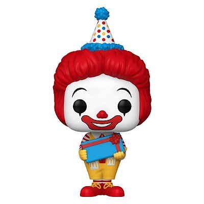 Funko Pop Mc Donalds Birthday - Ronald Mcdonald #180 Vinil 9,5 cm Oficial Funko