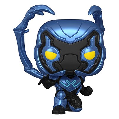 Funko Pop Blue Beetle - Blue Beetle #1403 Vinil 9,5 cm Oficial Funko