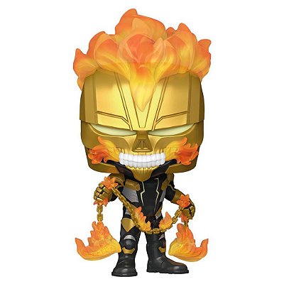 Funko Pop Marvel Midnight Suns - Ghost Rider #1248 Vinil 9,5 cm Oficial Funko