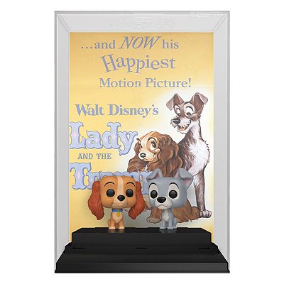 Funko Pop Disney 100Th Lady & The - Tramp 15 #70142 Vinil 9,5 cm Oficial Funko