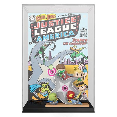 Funko Pop Comic Cover Dc Justice League The Brave And - The Blod #66449 Vinil 9,5 cm Oficial Funko