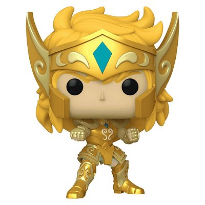Funko Pop Saint Seiya Gold - Aquarius Hyoga #1425 Vinil 9,5 cm Oficial Funko