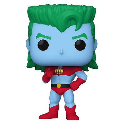 Funko Pop Tv Captain Planet - Captain Planet #1323 Vinil 9,5 cm Oficial Funko