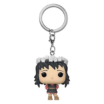 Funko Pop Keychain Demon Slayer Makomo - Flower Headdress #72615 Vinil 9,5 cm Oficial Funko