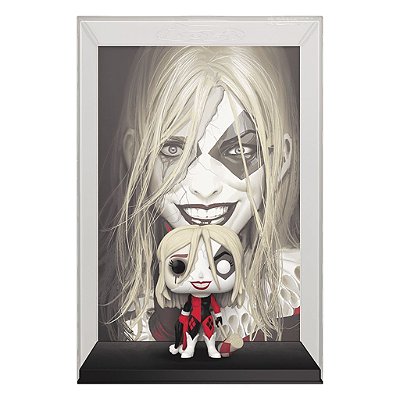 Funko Pop Comic Cover Dc Harley Quinn Harllen - Quinzel 15 #72502 Vinil 9,5 cm Oficial Funko