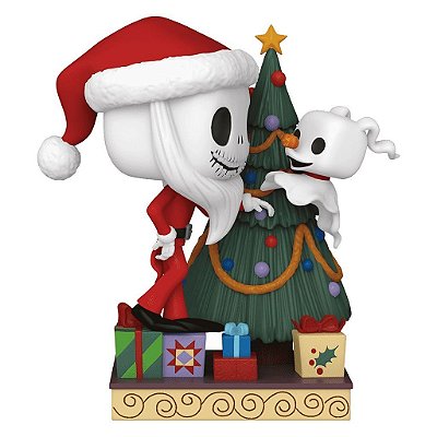 Funko Pop Disney Nbc 30Th Jack Skellington - And Zero #1386 Vinil 9,5 cm Oficial Funko