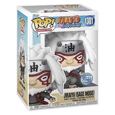 Funko Pop Naruto Shippuden Jiraiya - Sage Mode #1381 Vinil 9,5 cm Oficial Funko