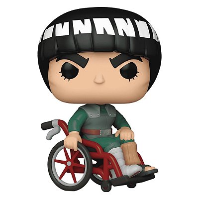 Funko Pop Naruto Might - Guy Wheelchair #1412 Vinil 9,5 cm Oficial Funko