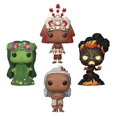 Funko Pop Disney - Moana 4Pack #69143 Vinil 9,5 cm Oficial Funko