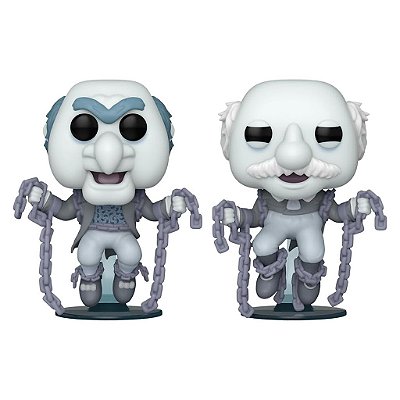 Funko Pop Disney The Muppet Christmas Carol Marley - Brothers 2Pk #72410 Vinil 9,5 cm Oficial Funko