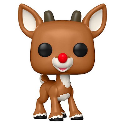 Funko Pop Rudolph The Red Nosed - Reindeer Rudolph #1260 Vinil 9,5 cm Oficial Funko