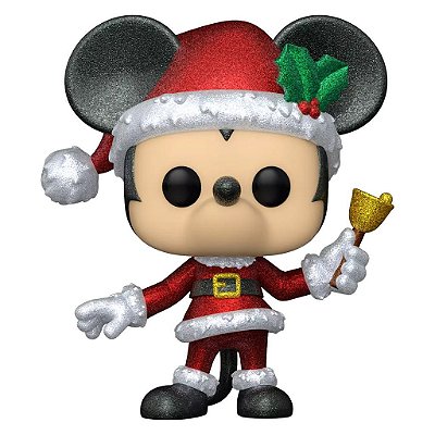 Funko Pop Disney Holiday Mickey - Mouse Diamond #612 Vinil 9,5 cm Oficial Funko