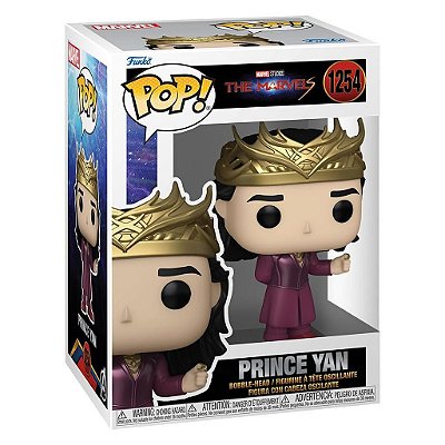 Funko Pop Marvel The Marvels - Prince Yan #1254 Vinil 9,5 cm Oficial Funko