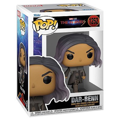 Funko Pop Marvel The - Marvels Dar-Benn #1252 Vinil 9,5 cm Oficial Funko