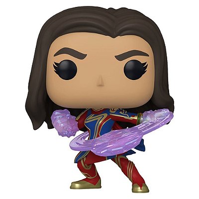 Funko Pop Marvel The - Marvels Ms.Marvel #1251 Vinil 9,5 cm Oficial Funko