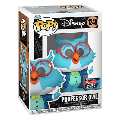 Funko Pop Disney - Professor Owl #1249 Vinil 9,5 cm Oficial Funko