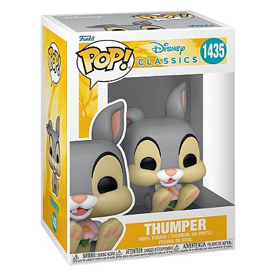 Funko Pop Disney - Classics Thumper #1435 Vinil 9,5 cm Oficial Funko