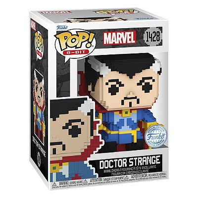 Funko Pop Marvel - 8-Bit Dr.Strange #1428 Vinil 9,5 cm Oficial Funko
