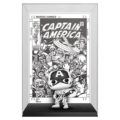 Funko Pop Comic Cover Marvel 85Th - Captain America #61 Vinil 9,5 cm Oficial Funko