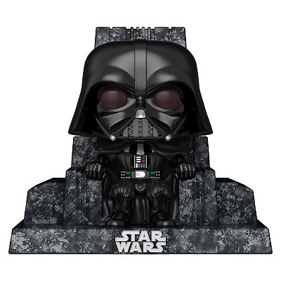 Funko Pop Star Wars Darkside Darth Vader - On Throne #745 Vinil 9,5 cm Oficial Funko
