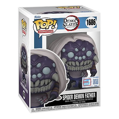 Funko Pop Demon Slayer Spider - Demon Father #1686 Vinil 9,5 cm Oficial Funko