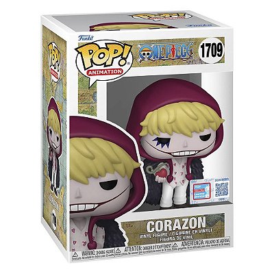 Funko Pop One Piece - 4 Corazon #1709 Vinil 9,5 cm Oficial Funko