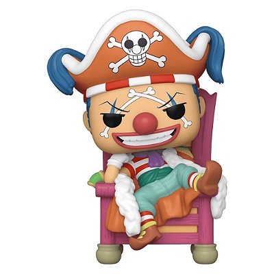 Funko Pop One Piece 4 Buggy - The Clown #1740 Vinil 9,5 cm Oficial Funko