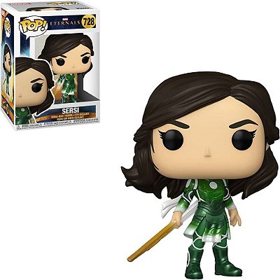 Funko Pop Marvel - Eternals Sersi #728 Vinil 9,5 cm Oficial Funko