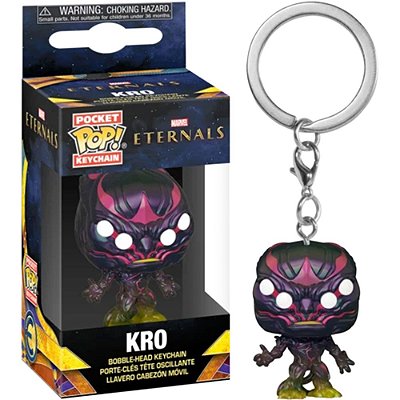 Funko Pop Keychain Marvel - Eternals Kro #50092 Vinil 9,5 cm Oficial Funko