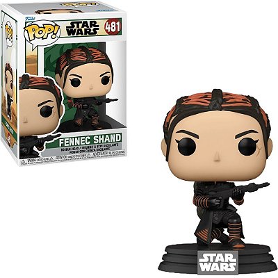 Funko Pop Star Wars Mandalorian - Fennec Shand #481 Vinil 9,5 cm Oficial Funko