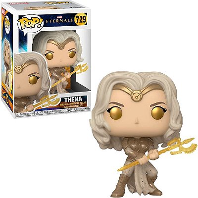 Funko Pop Marvel - Eternals Thena #729 Vinil 9,5 cm Oficial Funko
