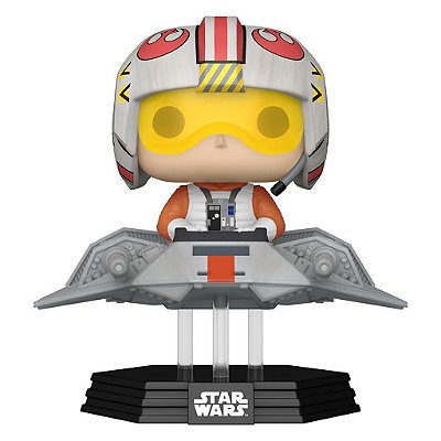 Funko Pop Star Wars Luke Skywalker In - T-47 Airspeeder #662 Vinil 9,5 cm Oficial Funko
