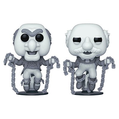 Funko Pop Disney The Muppet The Marley Brothers - Glow 2Pack #74296 Vinil 9,5 cm Oficial Funko