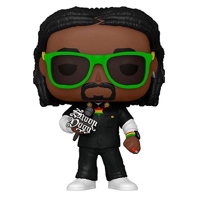 Funko Pop Rocks Snoop Dogg - Track Suit #324 Vinil 9,5 cm Oficial Funko