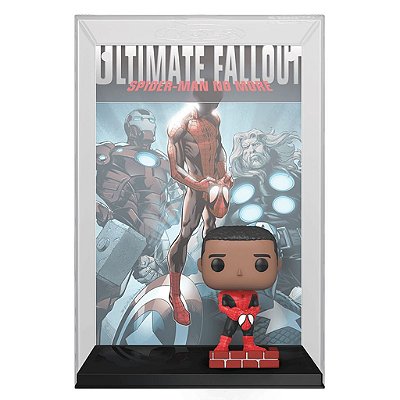 Funko Pop Marvel Cover Miles - Morales 15 #63306 Vinil 9,5 cm Oficial Funko