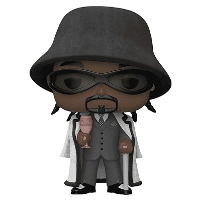 Funko Pop Rocks Snoop - Dogg Flocked #347 Vinil 9,5 cm Oficial Funko