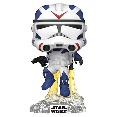 Funko Pop Star Wars Gaming Greats Battlefront Ii - Jet Trooper #643 Vinil 9,5 cm Oficial Funko