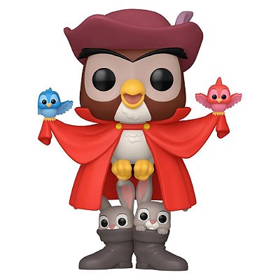 Funko Pop Disney Sleeping Beauty Owl - As Prince #1458 Vinil 9,5 cm Oficial Funko