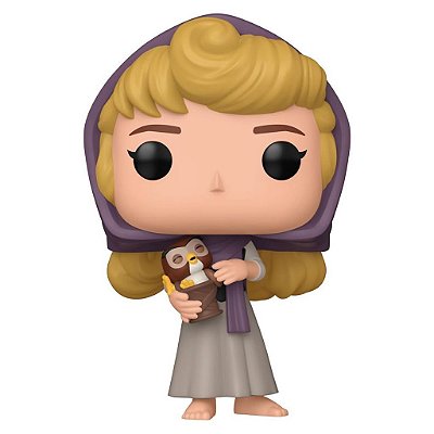 Funko Pop Disney Sleeping Beauty - Aurora W/Owl #1454 Vinil 9,5 cm Oficial Funko