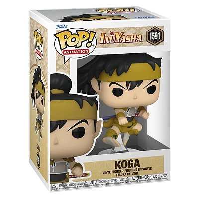 Funko Pop Inuyasha - Koga #1591 Vinil 9,5 cm Oficial Funko