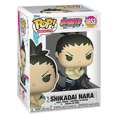 Funko Pop Boruto - Shikadai Nara #1653 Vinil 9,5 cm Oficial Funko