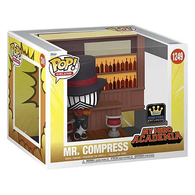 Funko Pop My Hero - Academia Mr.Compress #1249 Vinil 9,5 cm Oficial Funko