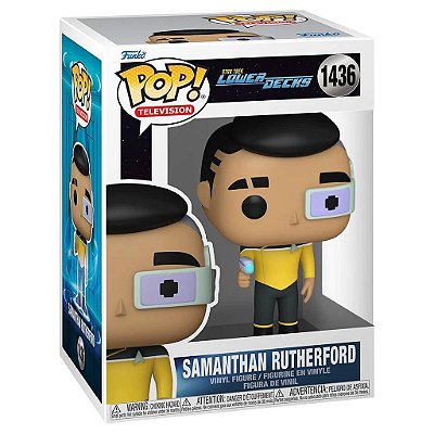 Funko Pop Star Trek Lower - Samanthan Rutherford #1436 Vinil 9,5 cm Oficial Funko